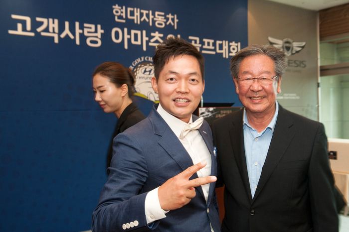 현대자동차 고객사랑 아마추어 골프대회 — MC 이호선 진행