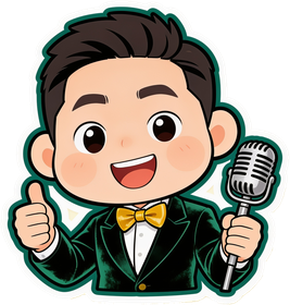 엄지척 하는 MC 이호선 캐릭터